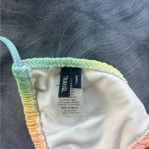 Triangl Swimwear Rainbow Bikini Set